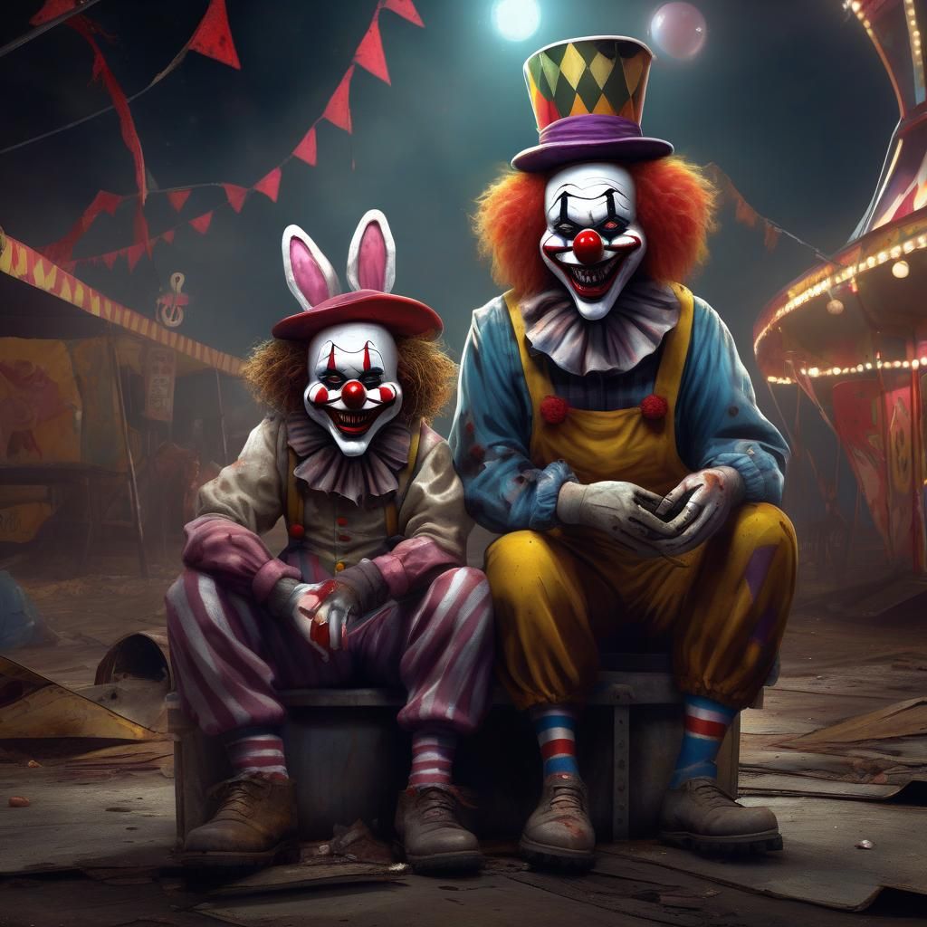 Hideous Troll couple getting married in a cave with lots of troll guests