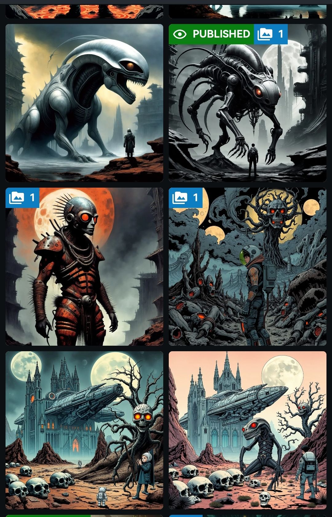 Armored alien composition