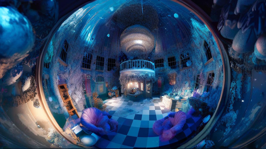 A Tiny Widest Super 900° Extra Ultra Fisheye far far far zooming Away up stroboscope UHDRupscalevariation Circular in/out micro dizzy miscom...