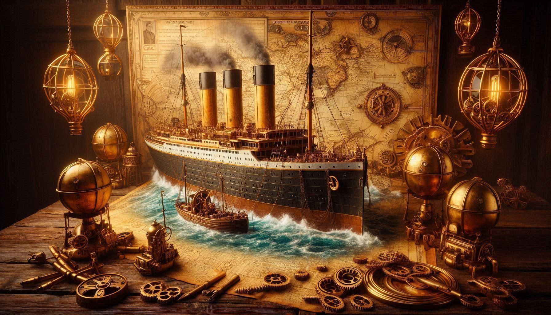 Steampunk Ship Diorama