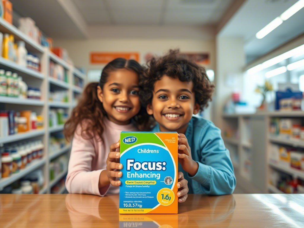 keep the same kids in image and delete a product and replace to very small product very small cylinder jar of honey 