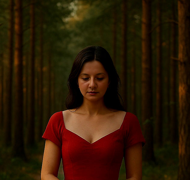 Sharp, high-resolution image. Close-up 3/4 profile portrait with strong contrast. Shot in the style of 35mm film. The subject is surrounded ...