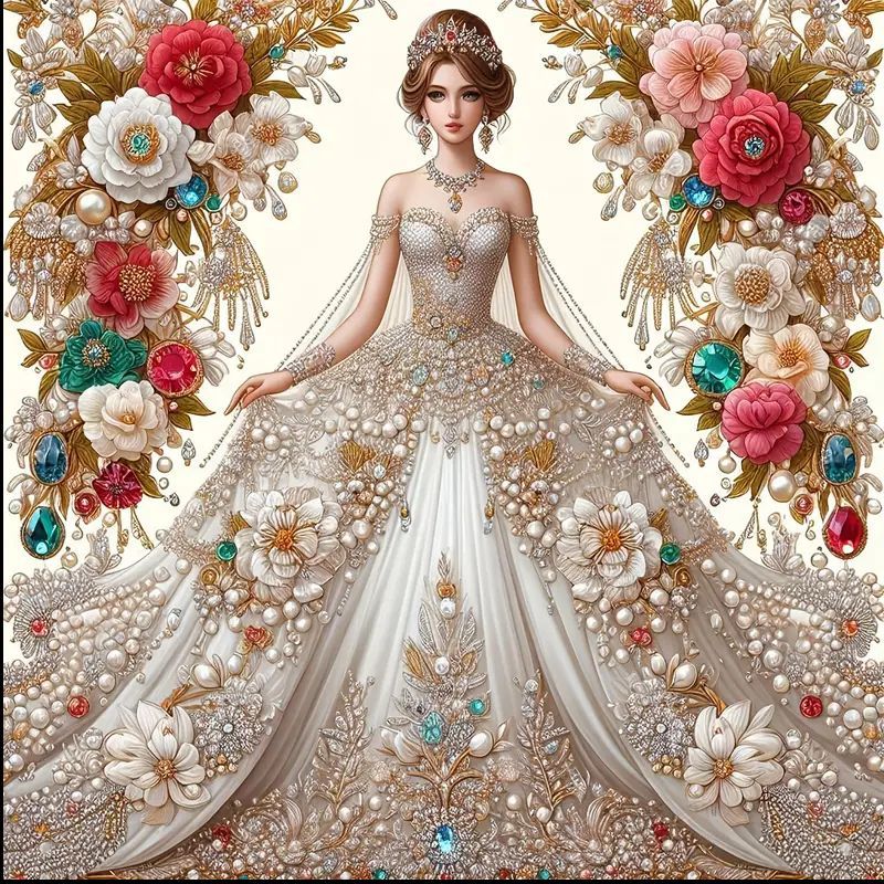 change color of dress to mint green.