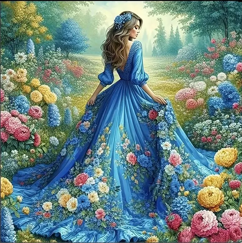 double exposure, combination of woman and flowers, watercolor, trending on art station, in high definition HD, high detail, UHD drawing, pen...