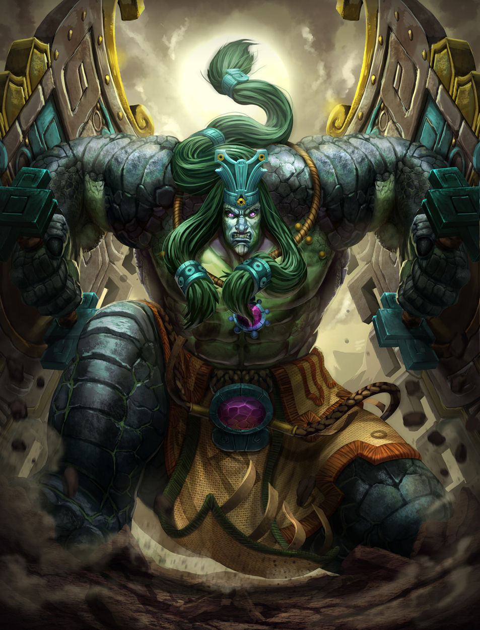 Cabrakan, rocky, Mayan god 