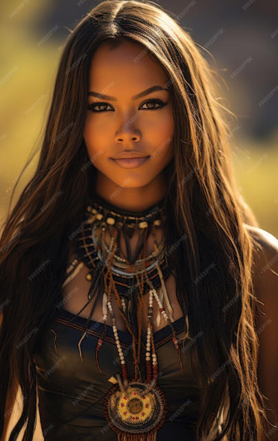 Beautiful Apache girl