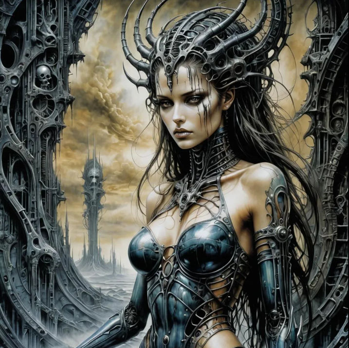 A nightmare unfolds in a clockwork city where time itself is visibly fracturing. Gears grind erratically, and distorted shadows stretch unna...