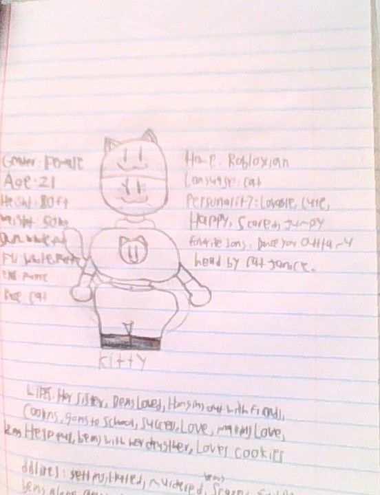 Kitty, humanoid, white fur, clothes, black boots, beanie, kind