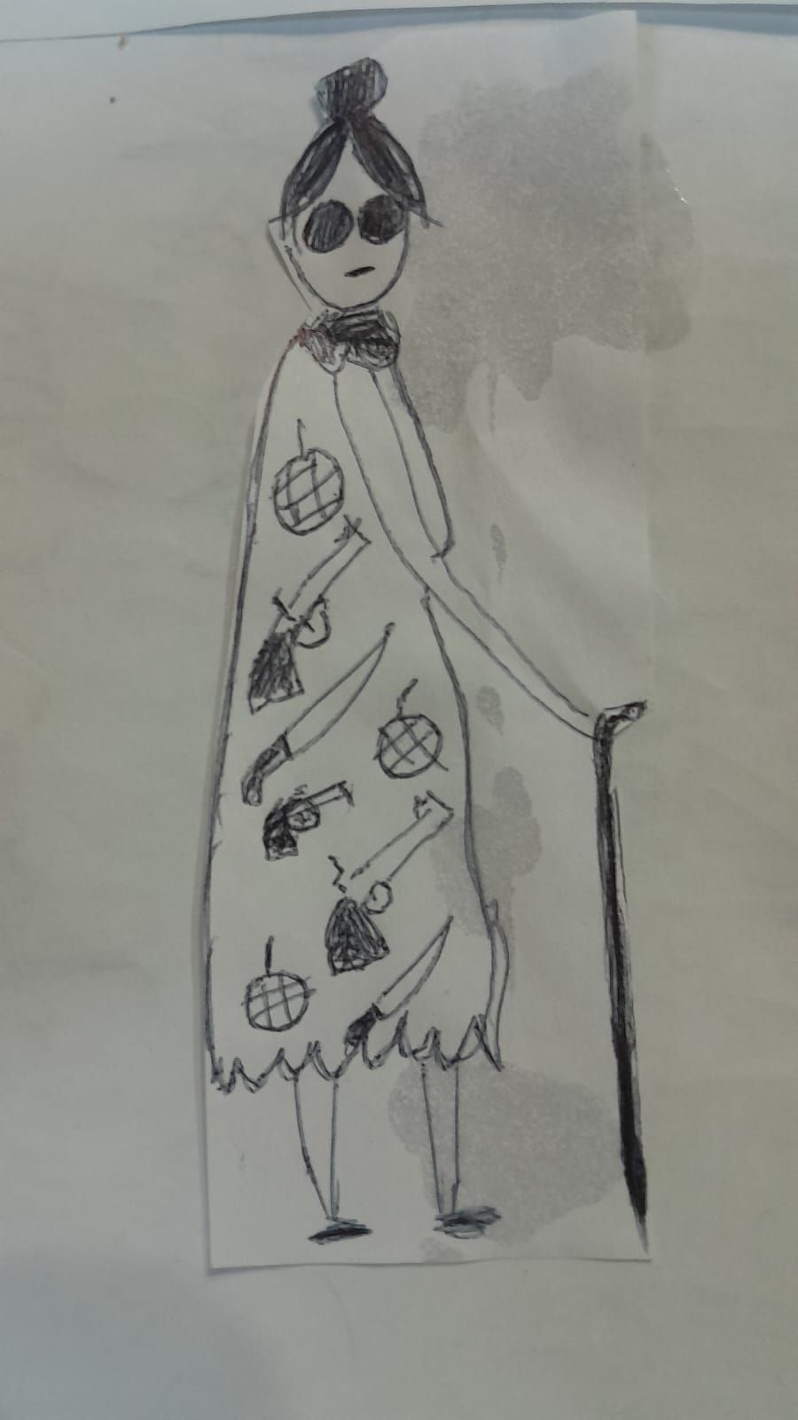 ugly grandma  attack young black man