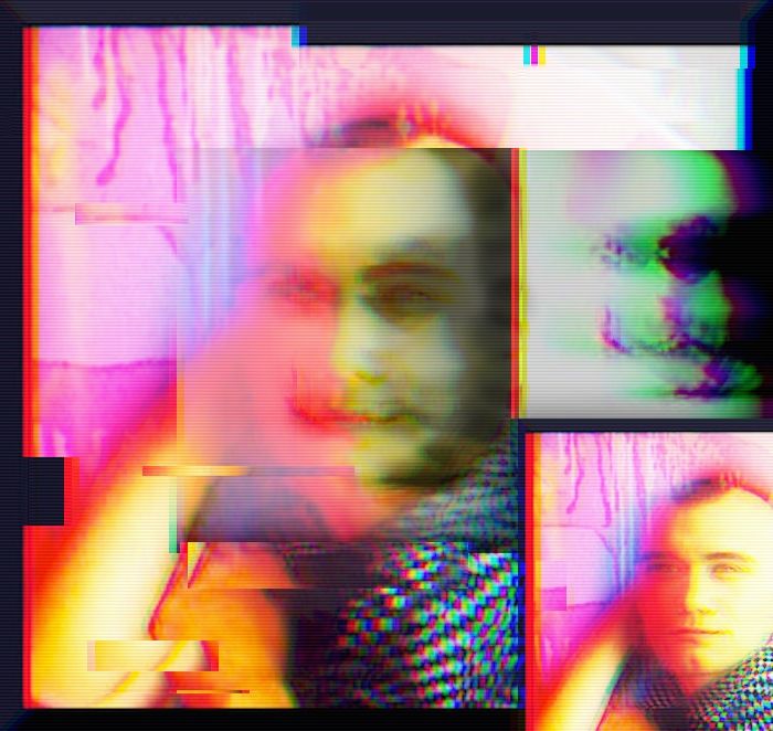 a Very spooky distorted phantomic picture of me almost like the sleep experiment Creepy pasta thing 