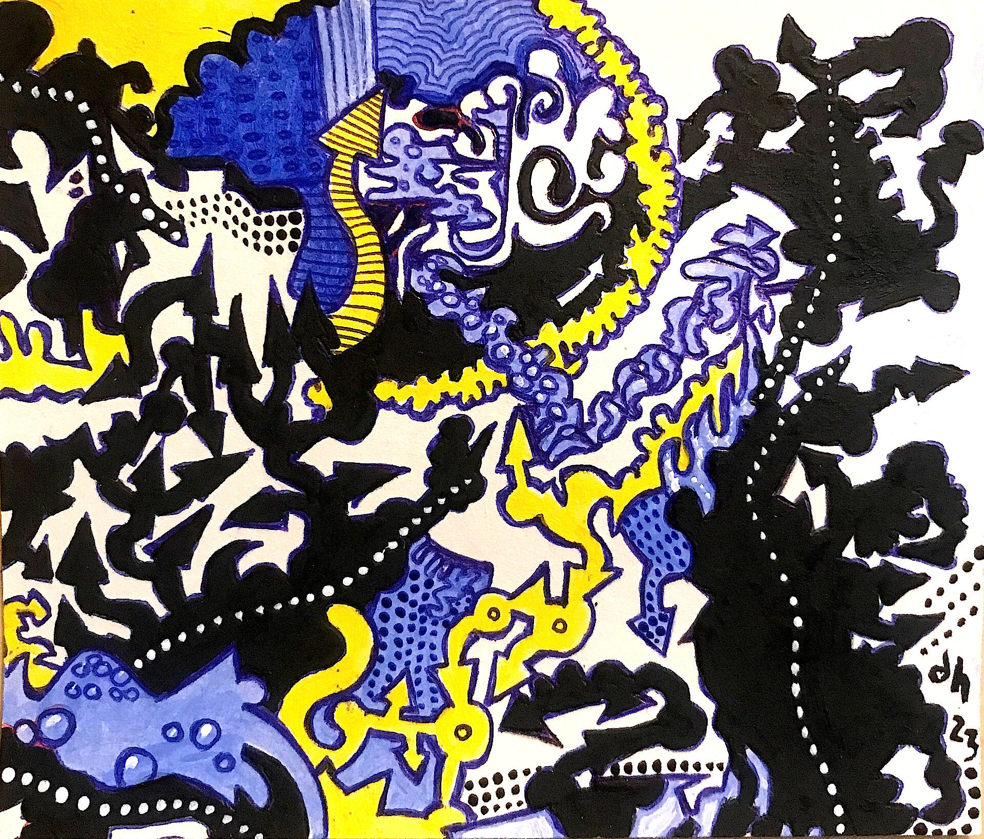 The printing error on this collectable card game was so severely misprinted that even the most insane abstract printing misprint collectors...