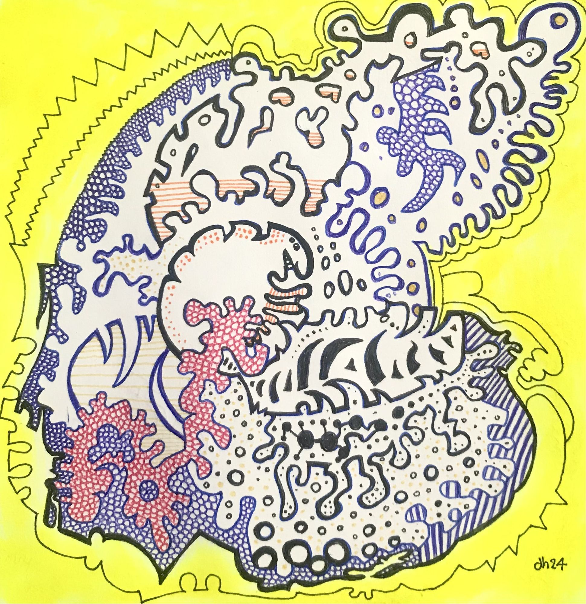 ust in case the wrong party will party its way to power in this fiefdom of the rotten state I prepare by making art of a “Swedish character”...