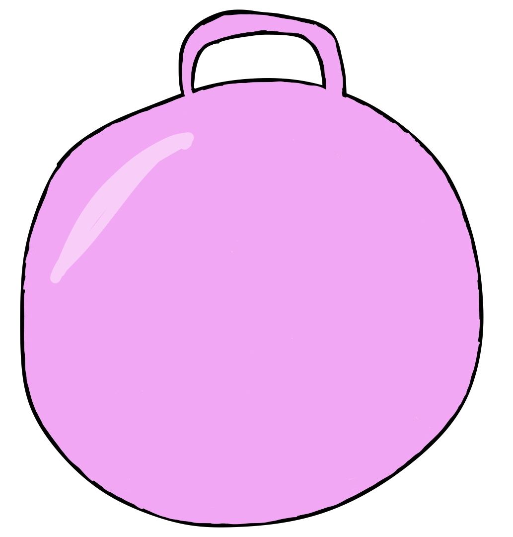 Hatsune Miku, with her signature turquoise twintails, sitting and bouncing on a pink handle hopper ball in a futuristic cityscape. Neon ligh...