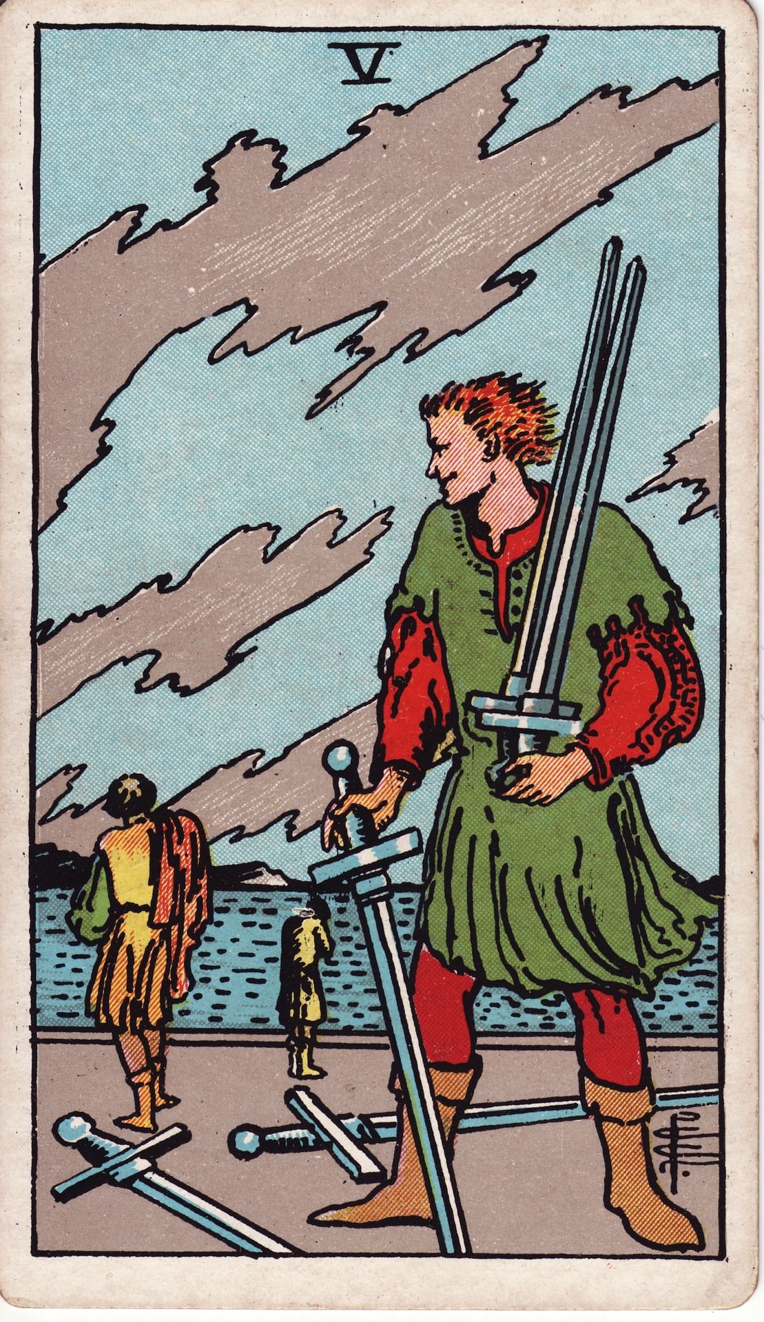 - Five of Swords -