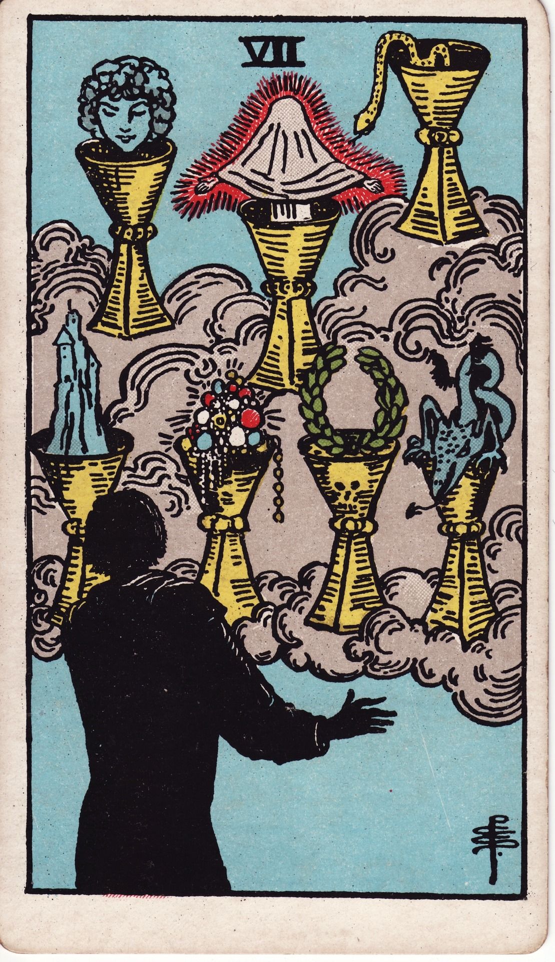 - Seven of Cups -