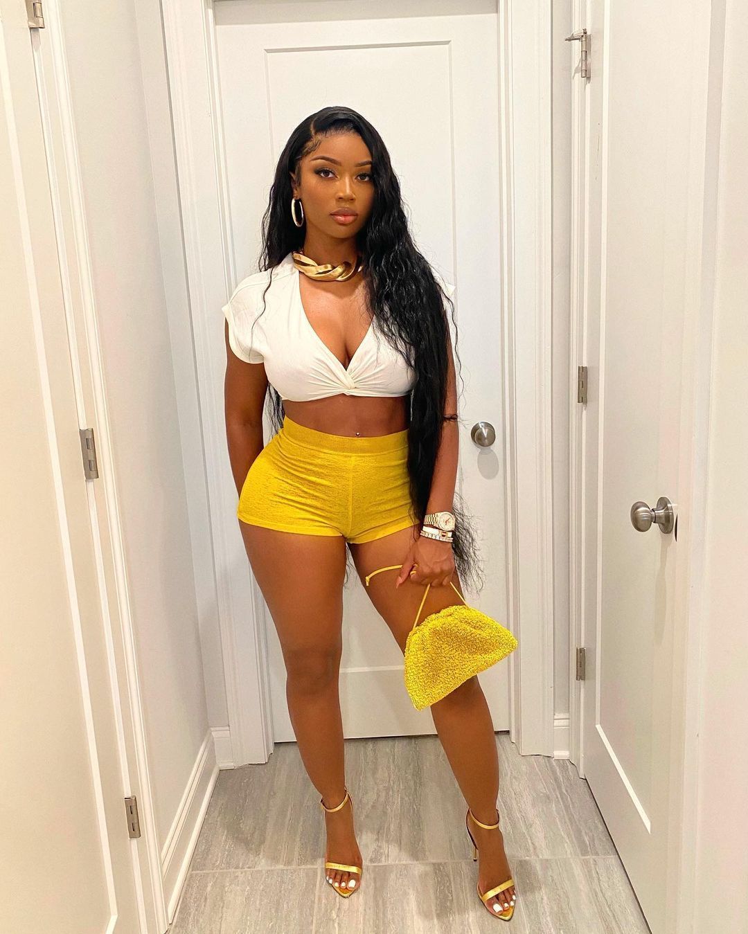 Pretty Hispanic girl, hyper detailed eyes, false eyelashes, lipliner, lipstick, bronzer, detailed pupils, high cheekbones, gorgeous face, th...