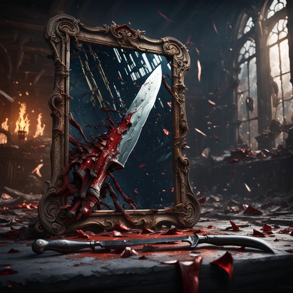A_knife_in_the_mirror