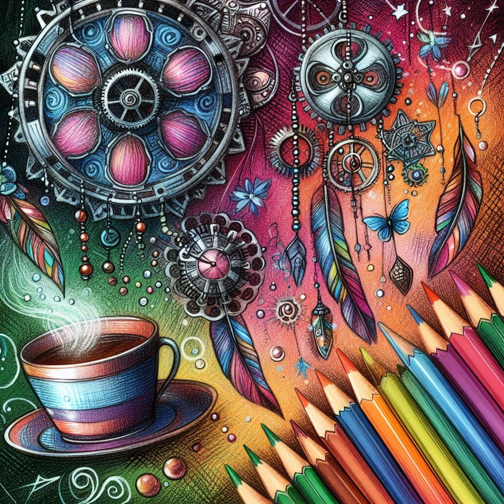 Life is flying on broken wings Abstract expressionism. Close up. A human form with broken wings grounded in a stark, moonlit landscape. Low...