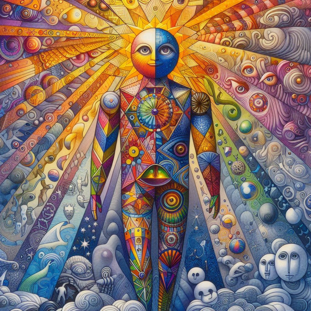 <lora:Knotwork Sketches:1.0> A wizard riding a futuristic motorcycle.