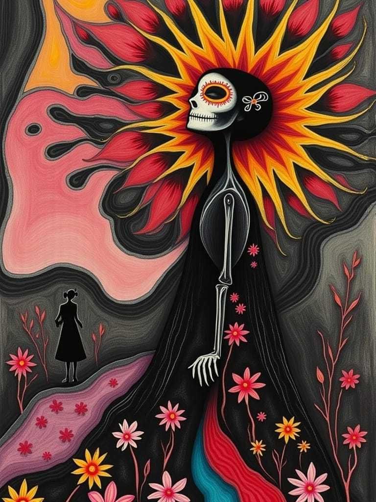 Spooky birthday party  gothic cake  - Start Image 1