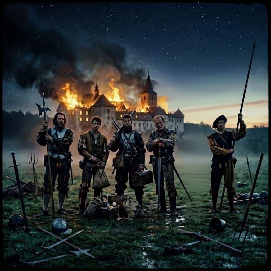 Add heavy breathing to the guys. Nothing else.