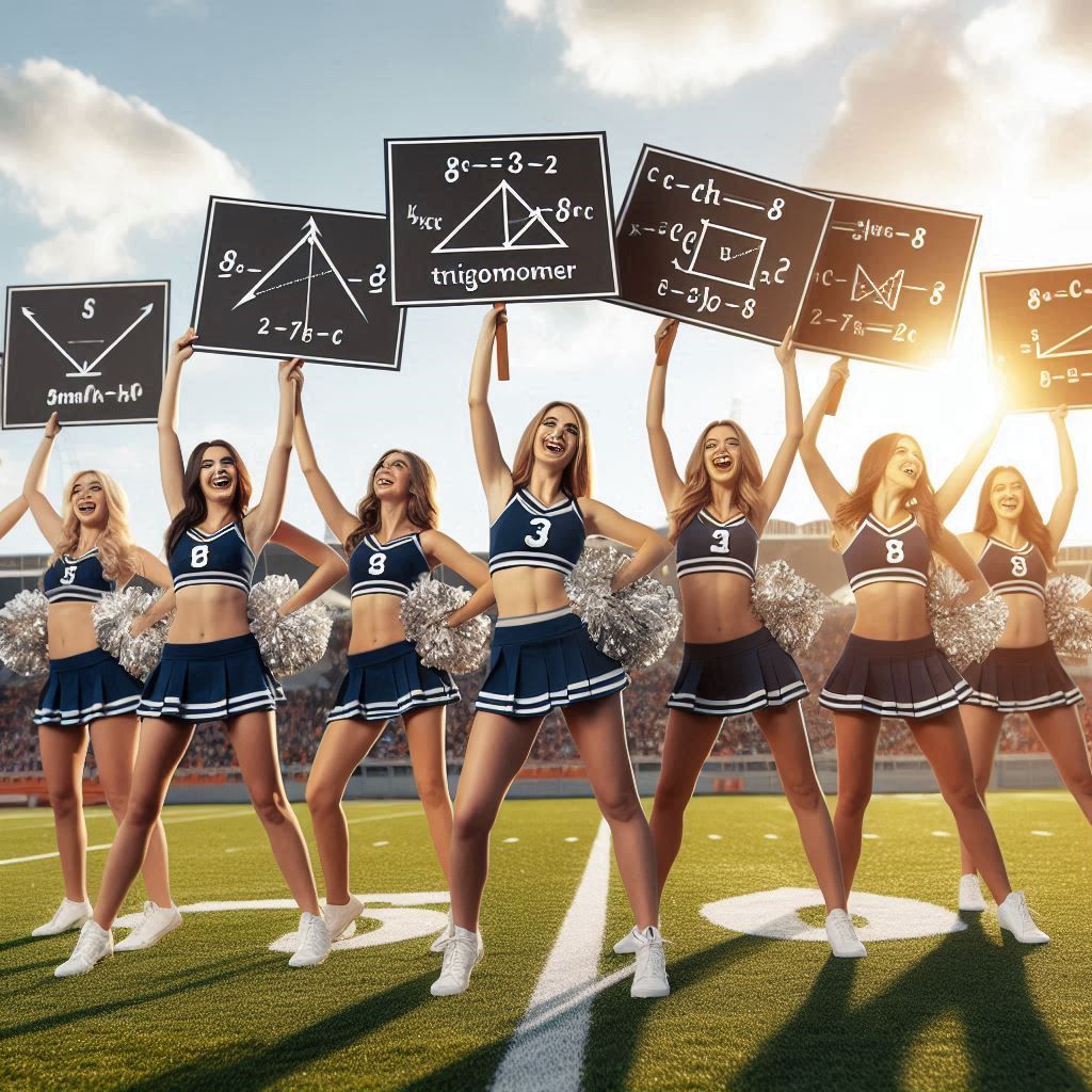 Trigonometry Cheerleaders 1