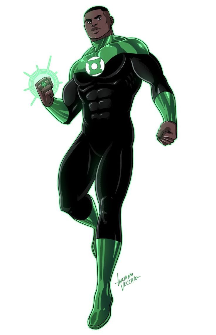 David Ajala ultrarealistic face, super detailed as the "Green Lantern" John Stewart, ultrarealistic face, perfect ultradetailed full-body, h...