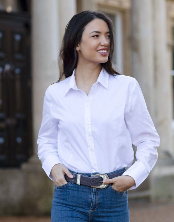 Kayley Cuoco ultrarealistic face super detailed ultrarealistic face, blonde hair updo, ultrarealistic superdetailled white satin shirt and b...