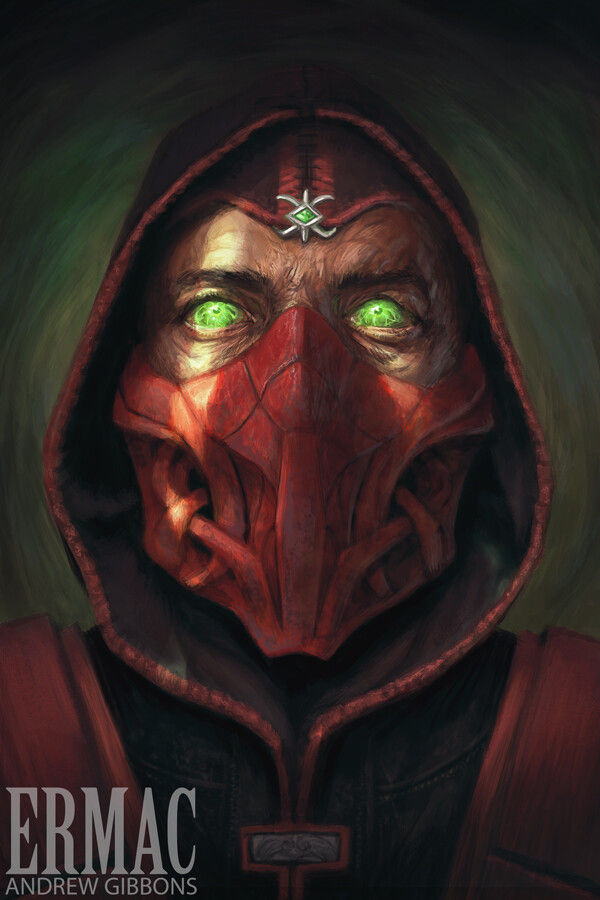 Christian Bale as Ermac from Mortal Kombat 