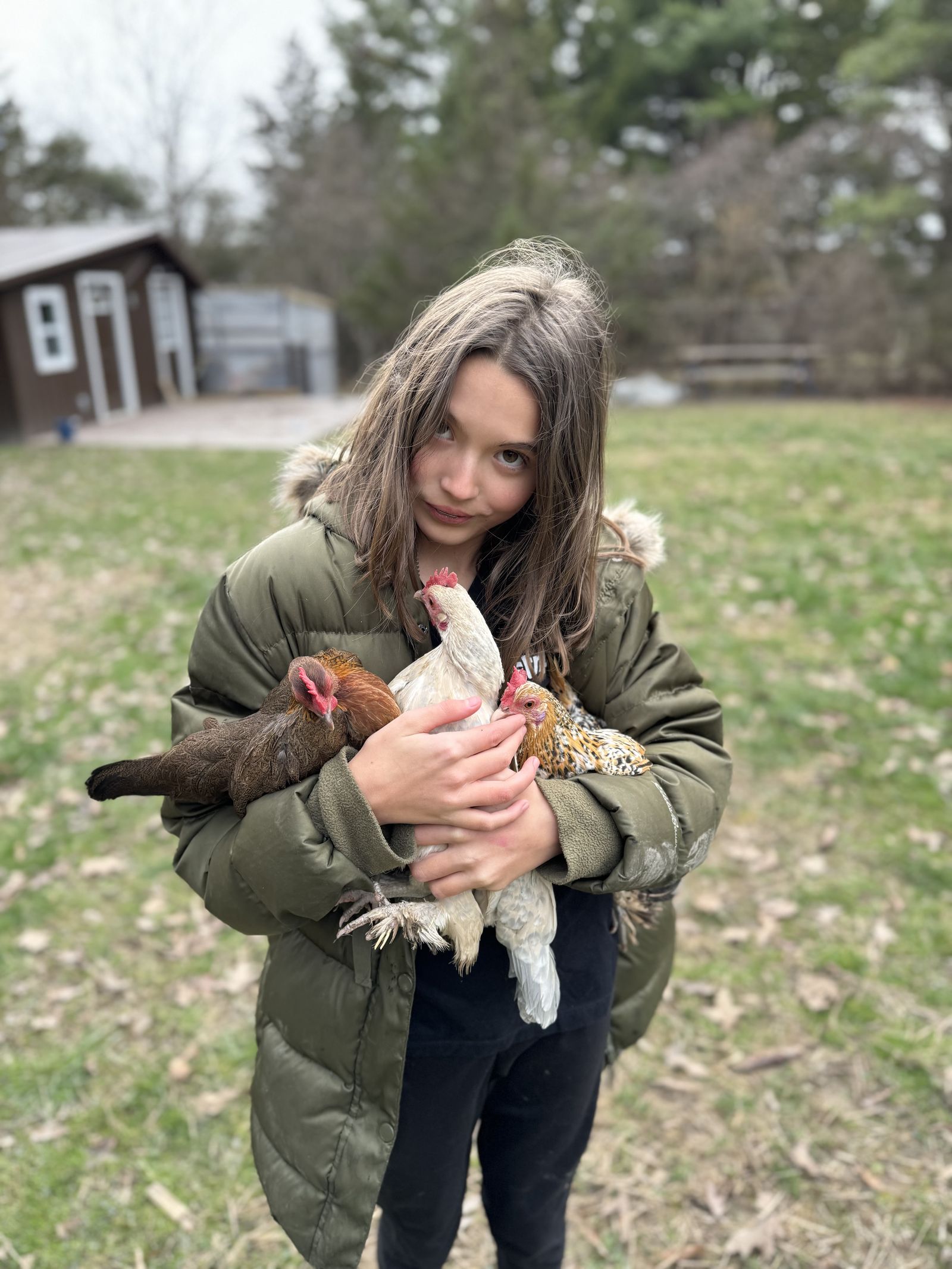 Maya Bartosch the Queen of chickens