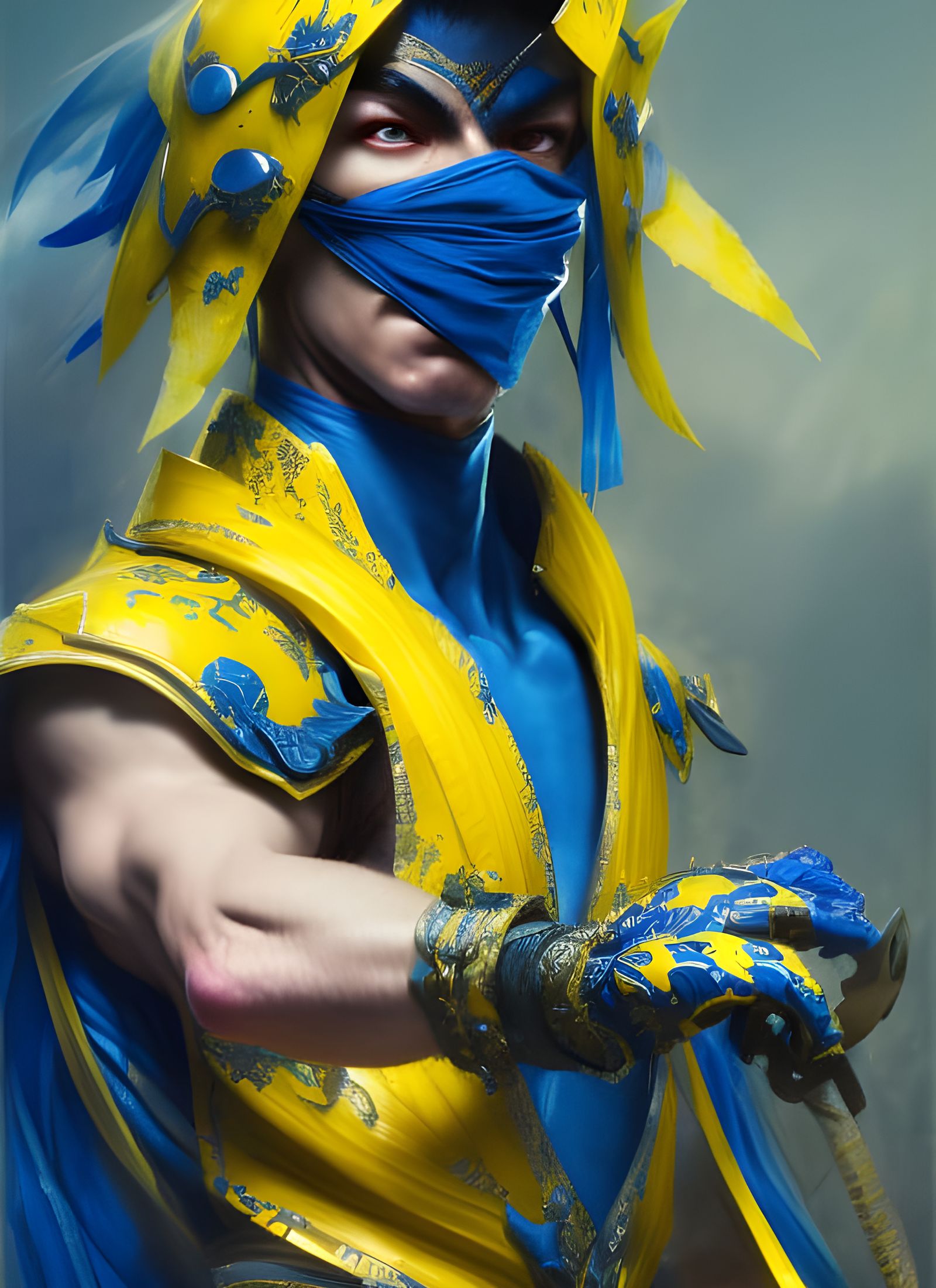 blueyellowninja