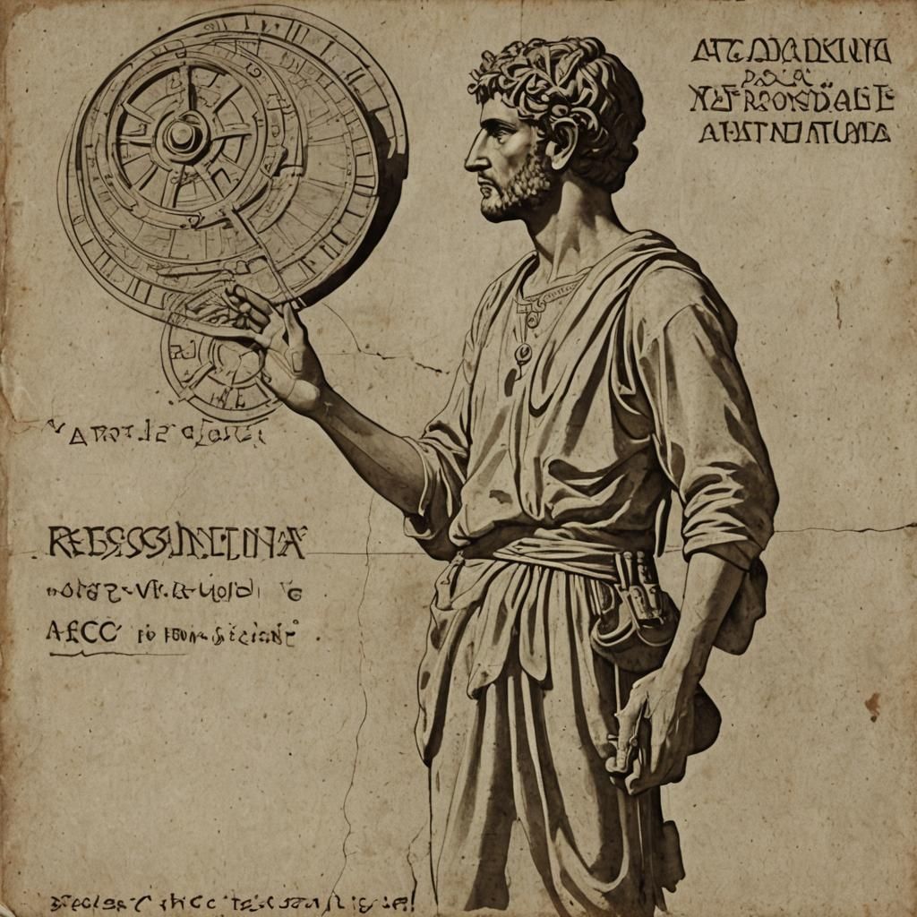 a graphic composition where you use the most representative elements of Greek culture.