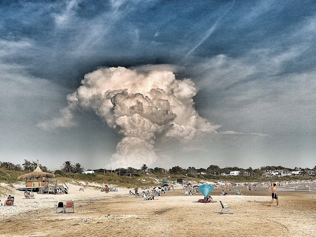 Just another day at the beach...