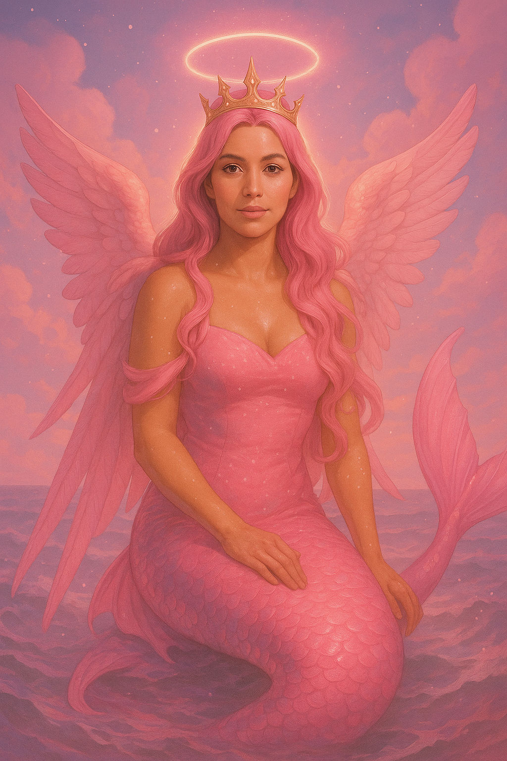 mermaid on the beach