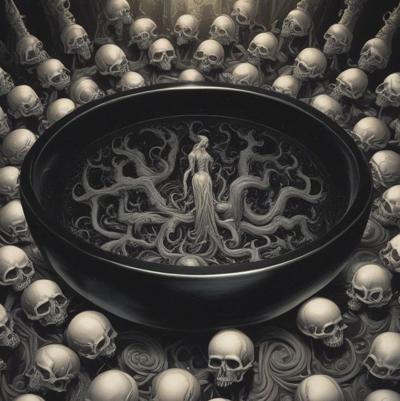 Morphing Into something more dangerous, surrounded by evil energy