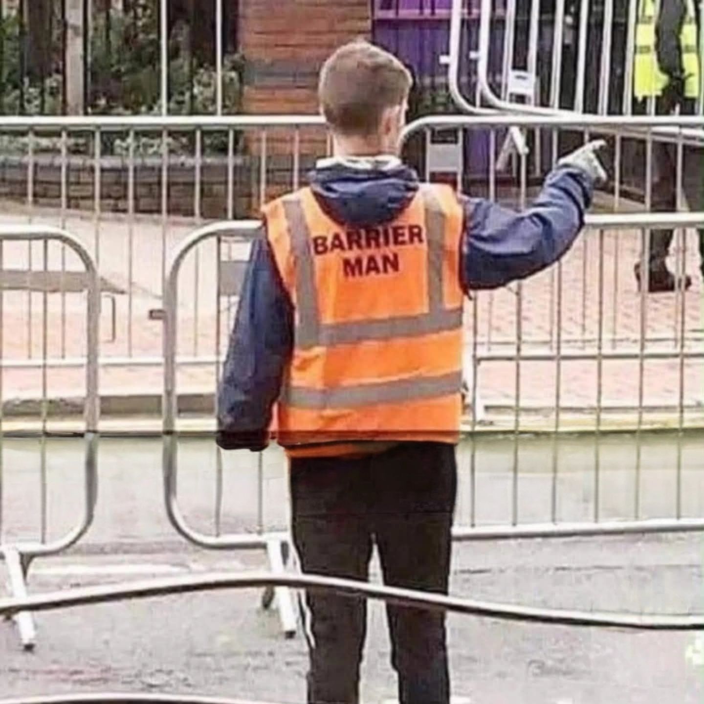Barrier man