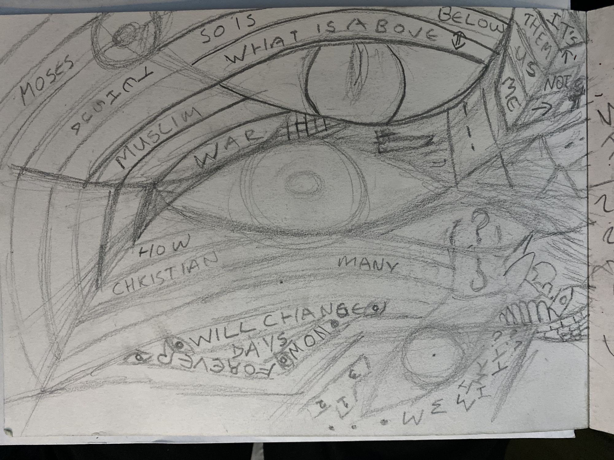 Into the eyes of the trip