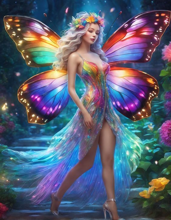 an ancient magic chest has an open lid, blue and purple crystals lie in it, the background is epic