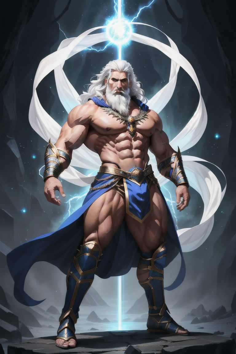 mythological king of the gods