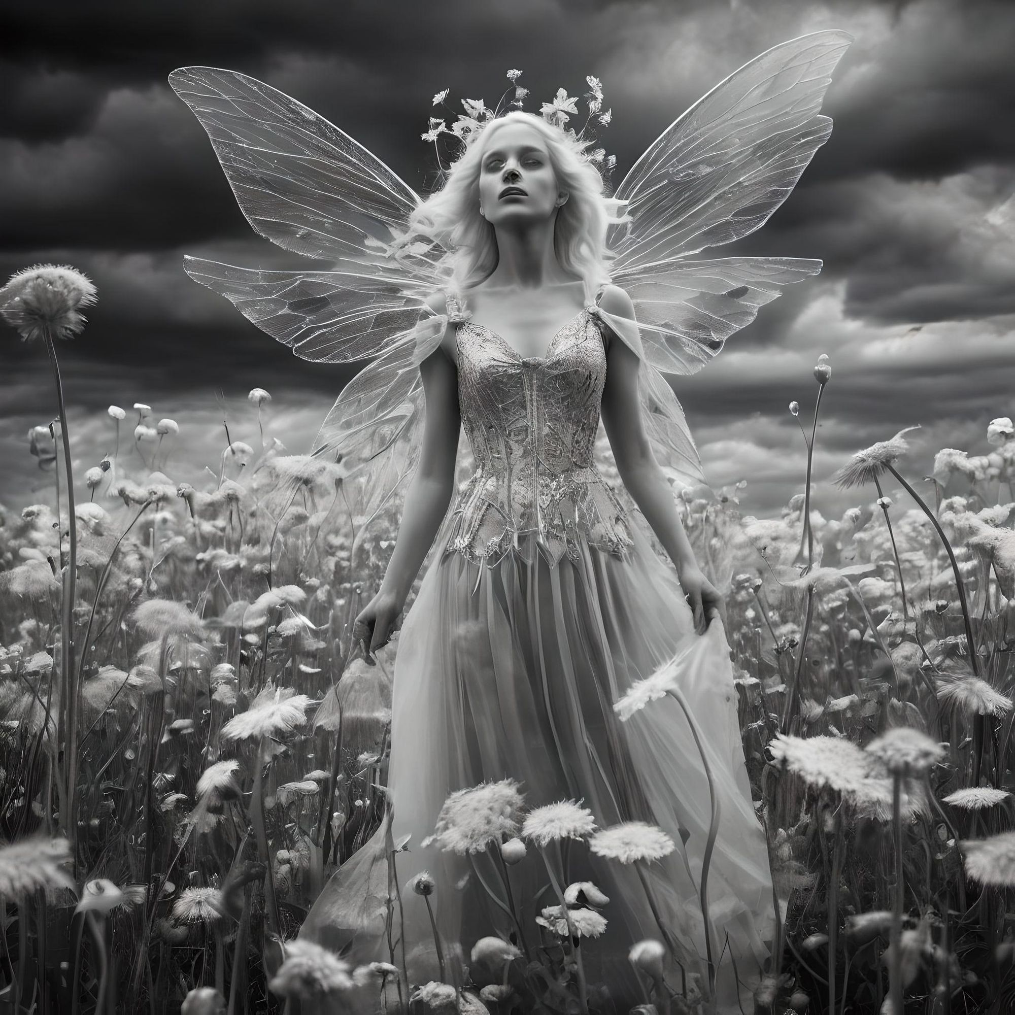 painting on an easel, a pitch black Je me souviens des mouvements hésitants de mes rêves/hold tight,professional photography deep colour, co...