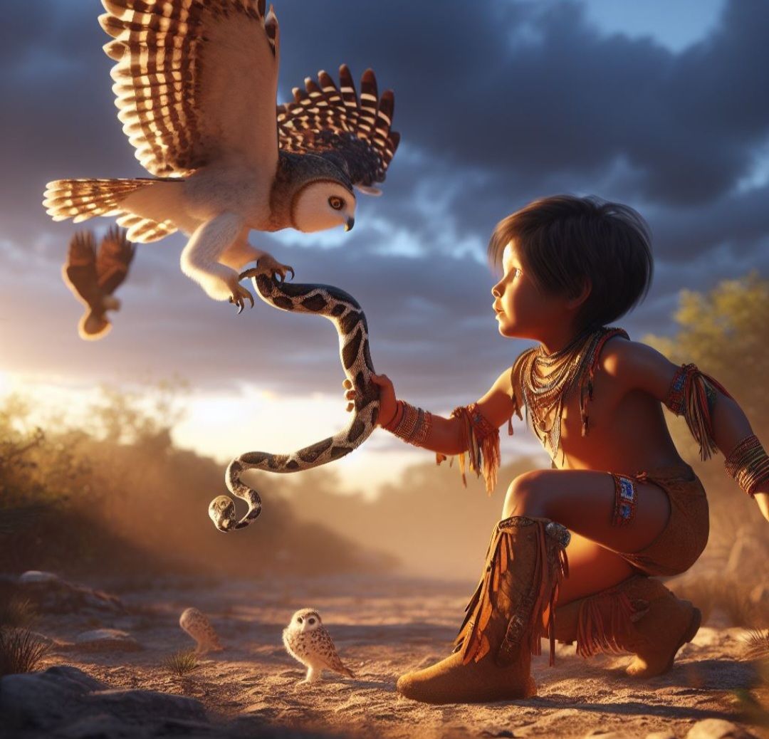 Let go of "your snake"