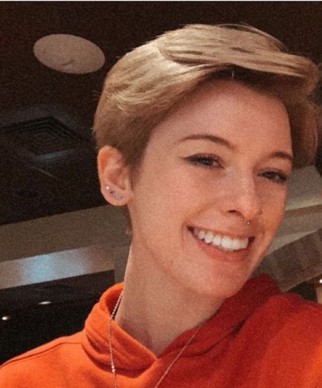 Iris enjoying the pond