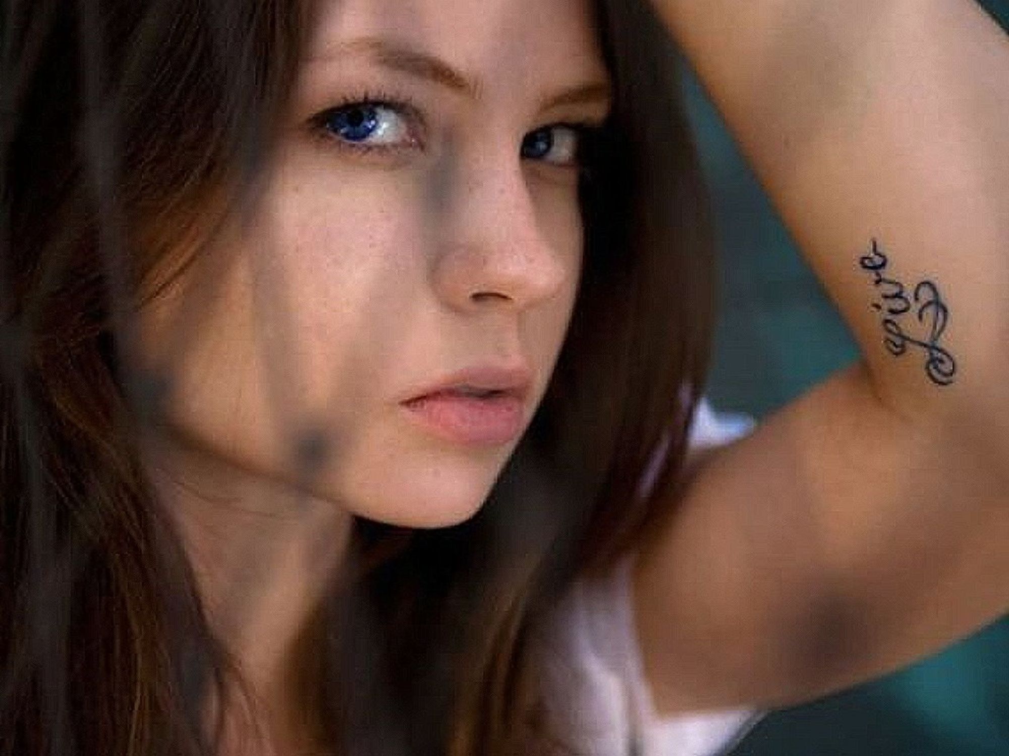 actress Daveigh Chase as Marvel's part demon supernatural anti-heroine Satana Hellstrom, The Devil's Daughter, athletic, well-proportioned, ...