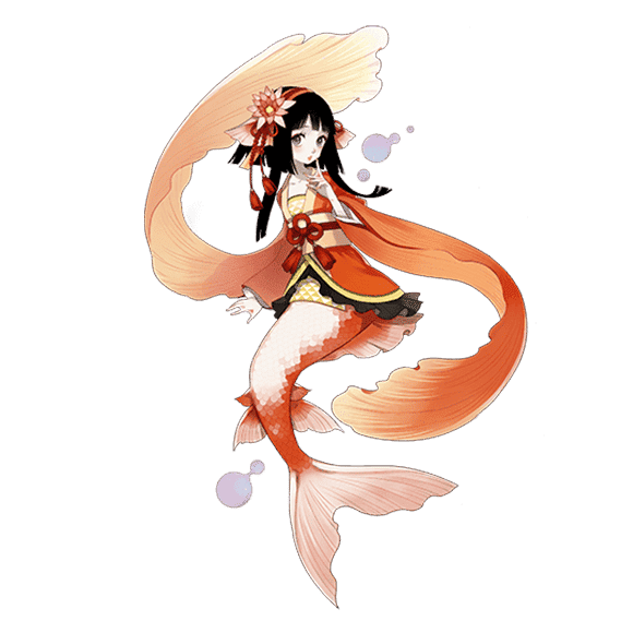 Koi Fish Merman