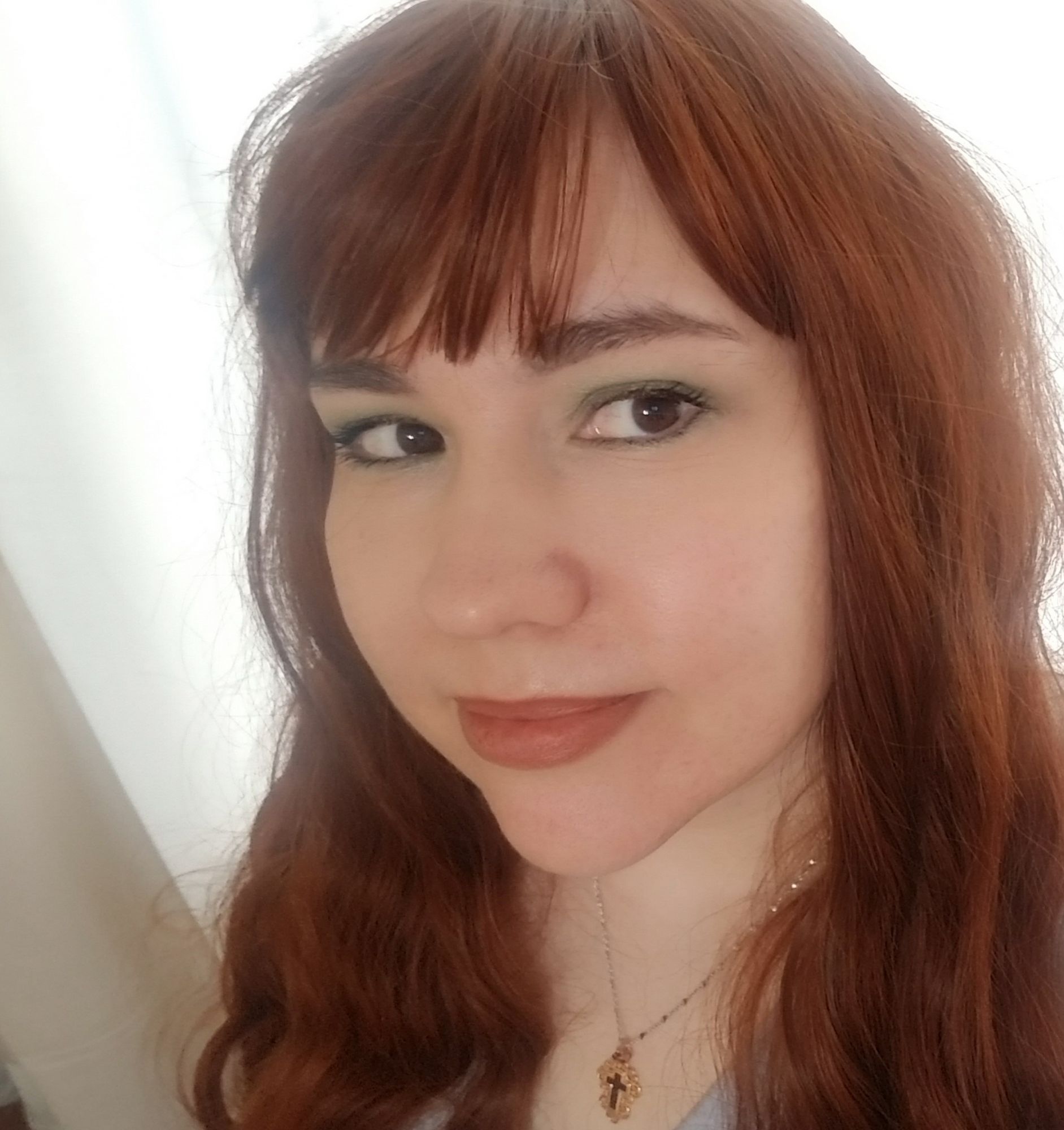 Ruby Earrings  Autumnal Portrait