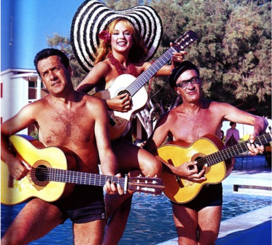 Musicians on the beach