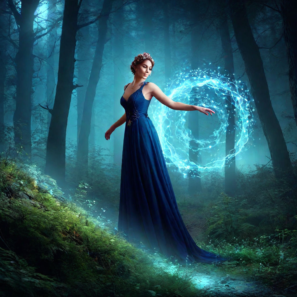 "The Sorceress In The Woods 2"