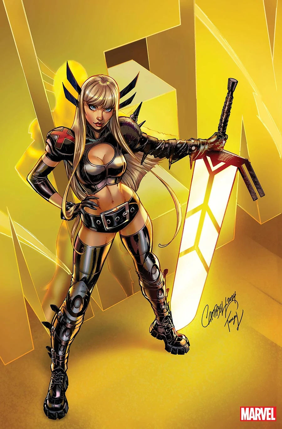Magik commands her demon soldiers from Limbo