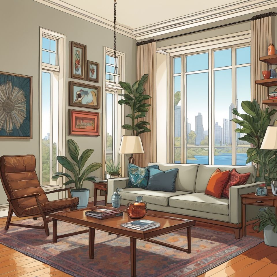 Living Room – AI Generated Artwork – NightCafe Creator
