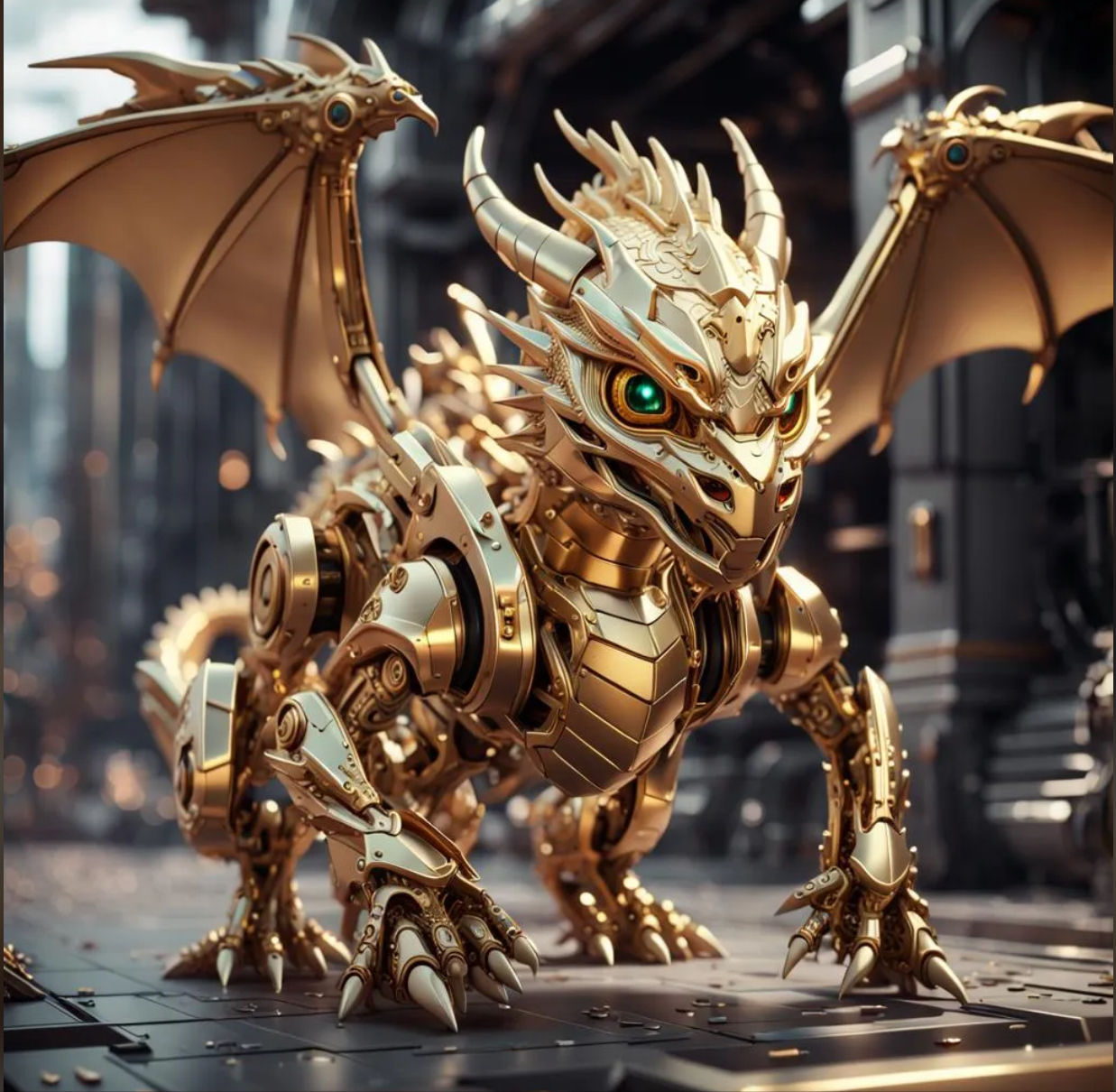 Gold dragon